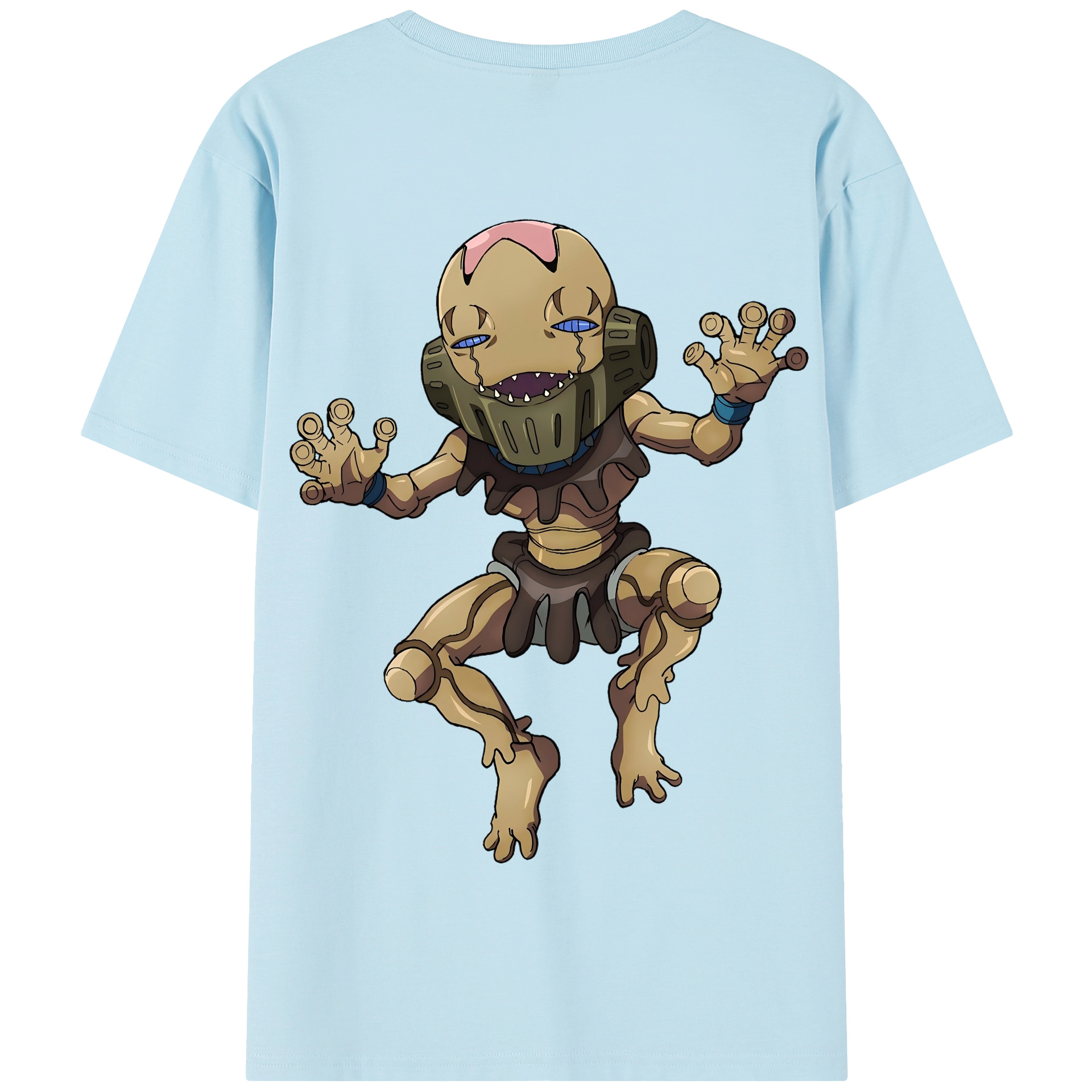 （画像用） ジョジョの奇妙な冒険 JoJo's Bizarre Adventure 綿100％半袖Tシャツ（背面プリント）